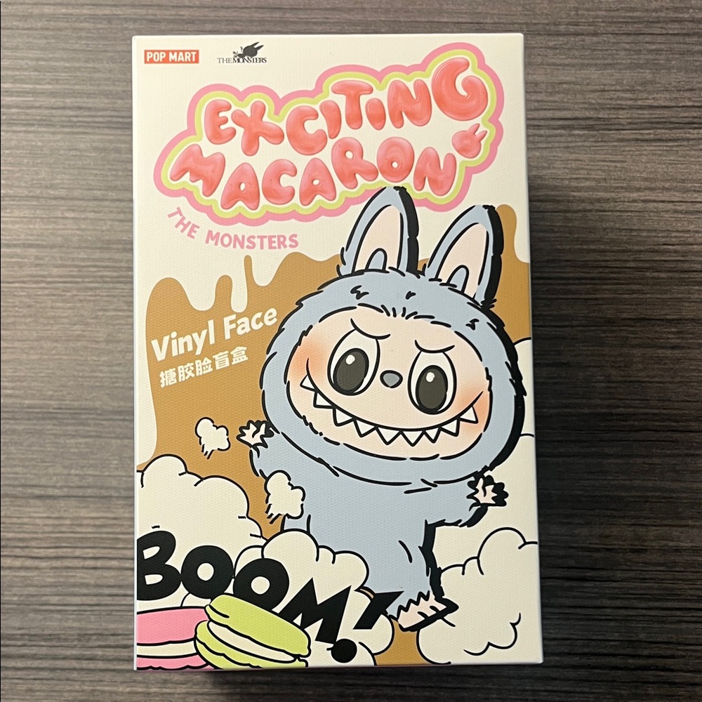 NWT POP MART LABUBU Sealed Blind Box AUTHENTIC EXCITING MACARON LABUBU